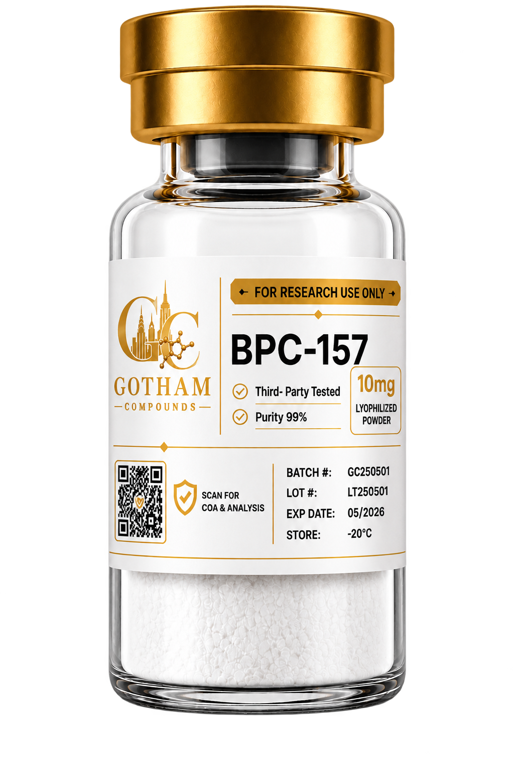 BPC-157 Gotham Compounds product image